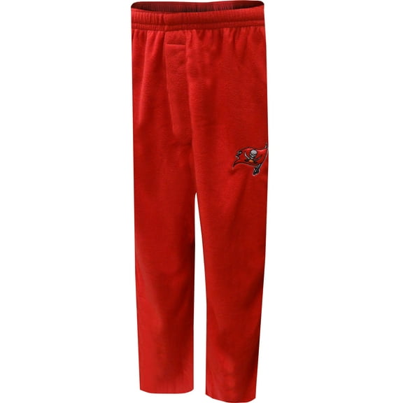 WebUndies Mens Tampa Bay Football Embroidered Pirate Flag Logo Lounge Pants (Small)