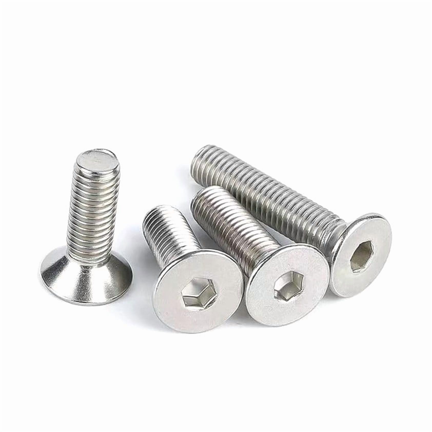 25-Pack 10-32 X 5/8" Stainless Steel Rivet Screws – Boat / Motorcycle / Bicycle / Car