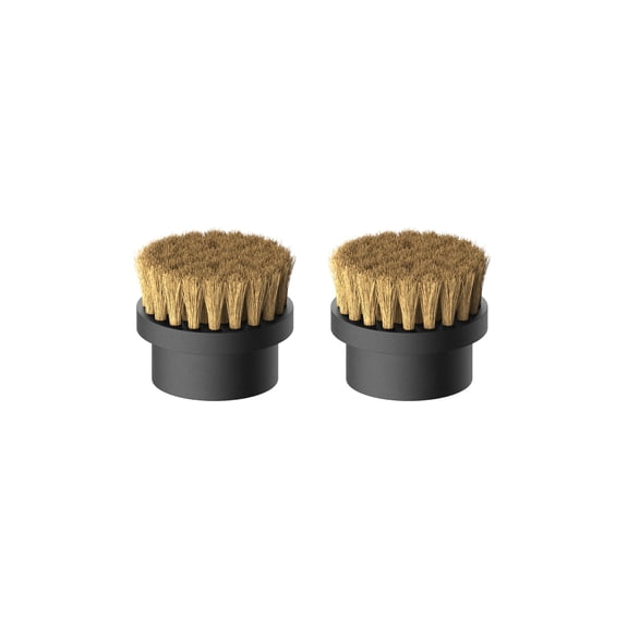 HOTO 2 Pcs Replacement Sisal Brush Heads, for HOTO Grip Cordless Electric Spin Scrubber