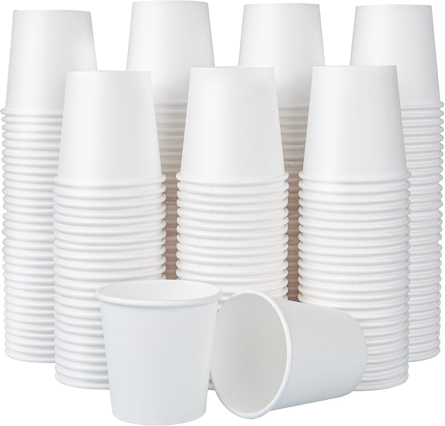 Highcool 600 Pack 4 oz Paper Cups, Bathroom Mouthwash Cups, Hot/ Use ...