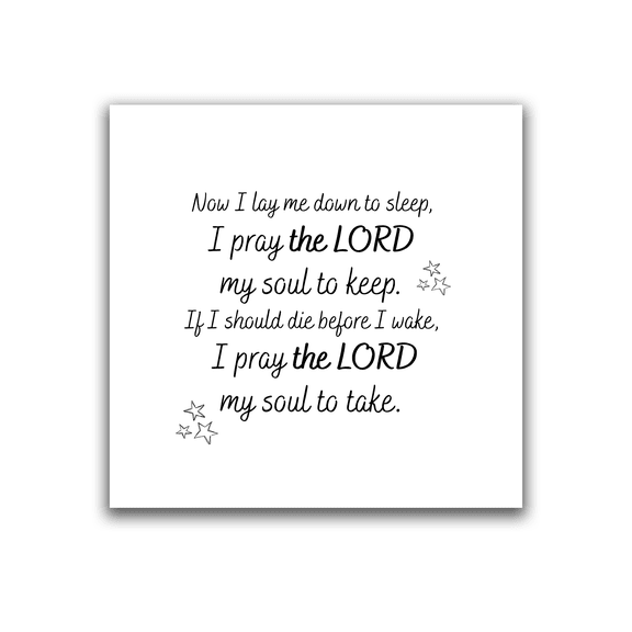 Pack of 30 Precut Cotton Pocket Prayer Quilt Poem Squares