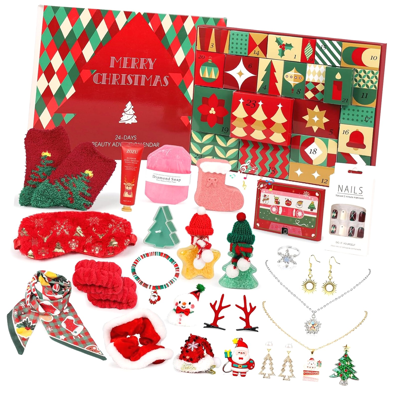 Highcool Advent Calendar 2025 Adult 24 Days of Christmas Advent ...