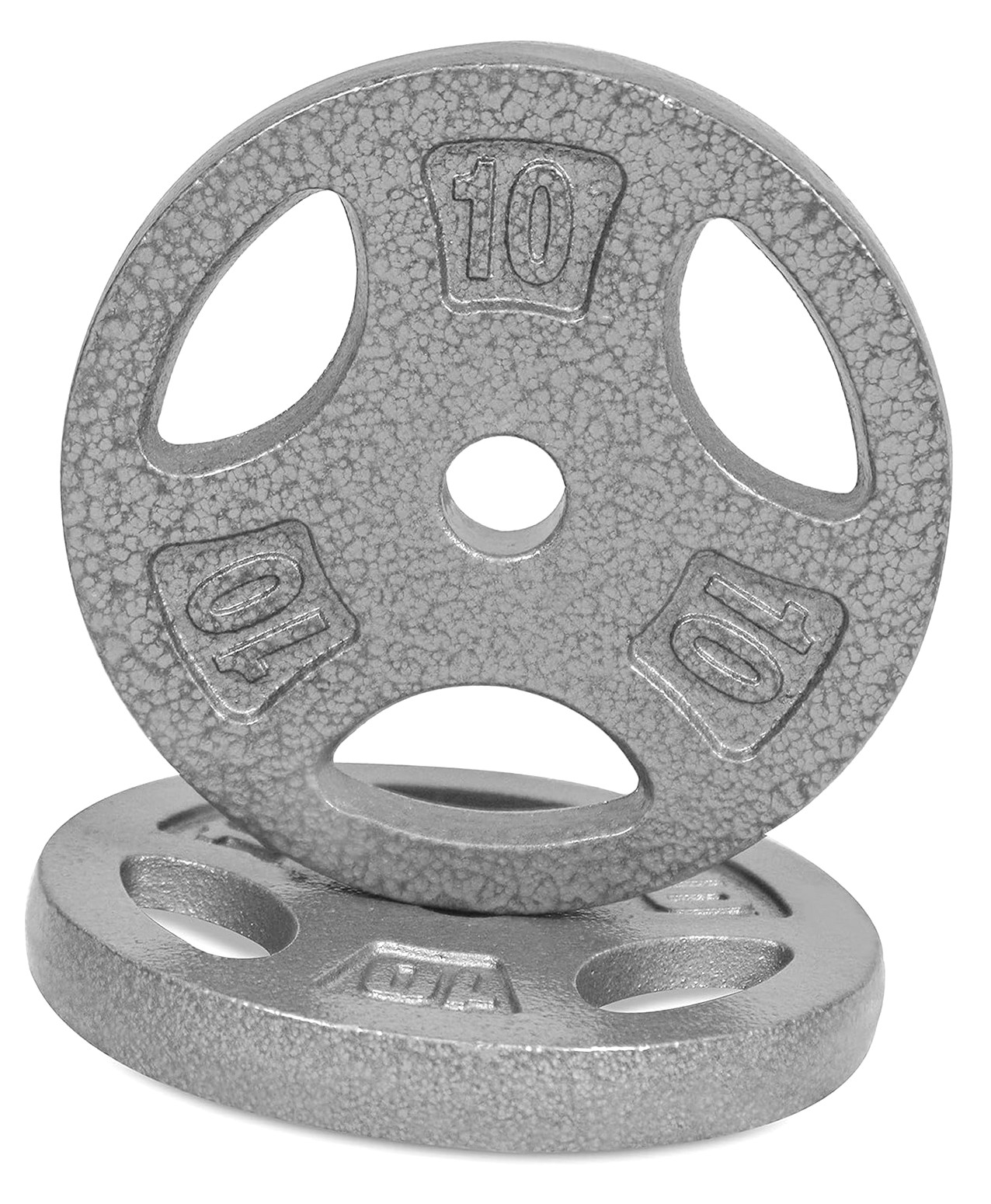Highcool Cast Iron 1-Inch Standard Grip Weight Plate for Strength ...