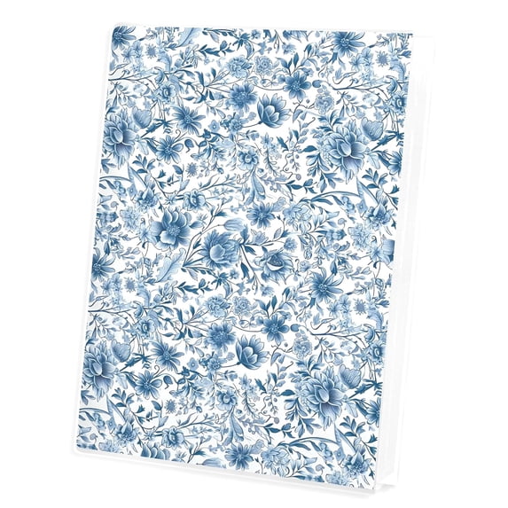 Casual Card Album - 18 Pocket Blue Collector's Binder For Standard & Japanese Size Trading Cards