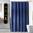 Highcool DEARARTBath Dark Blue Shower Curtain Set, 78'' × 72'' inch ...