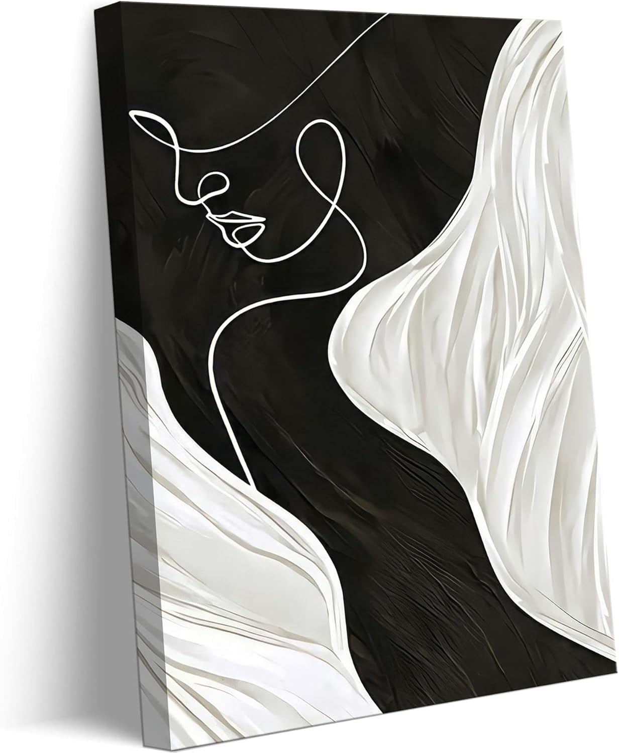 Niwo Art Marilyn Monroe Canvas Wall Art - 16x16" Stretched & Ready To Hang, Classic Movie Star Decor