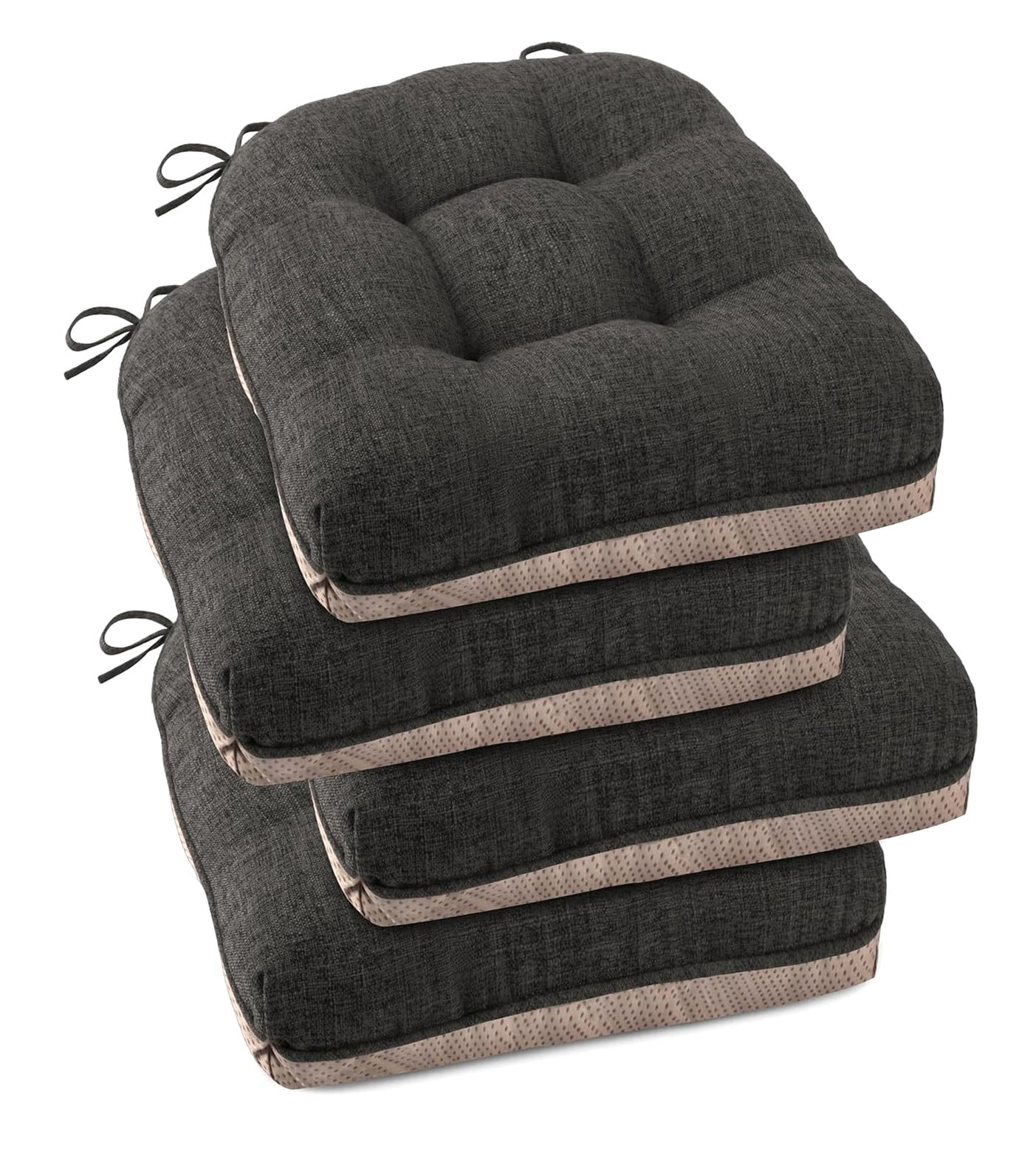 Highcool Indoor Chair Cushions for Dining Chairs Set of 4 18x18 Chair ...