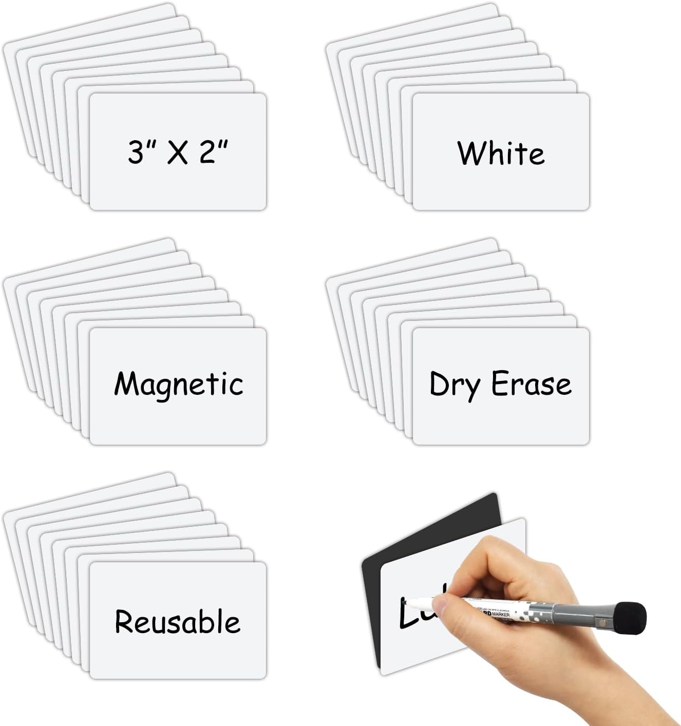 Labels For Lockers Highcool Labels 3x2 Inch 40 Pieces, Labels for Whiteboards, Lockers ...