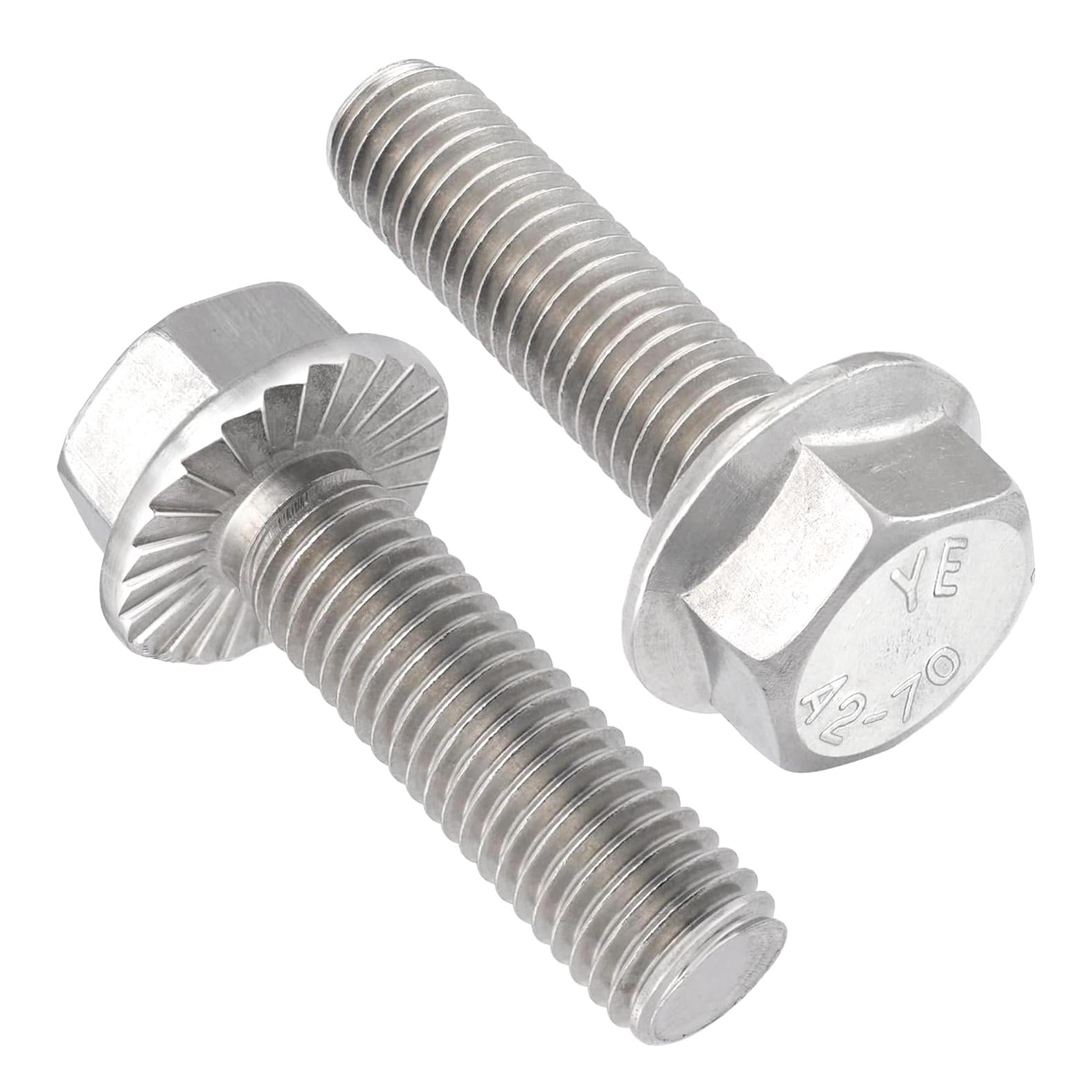 15 Pcs M8-1.25 X 35mm Flanged Hex Bolt Screws - Black Oxide Finish, 10.9 Grade Alloy Steel, DIN6921