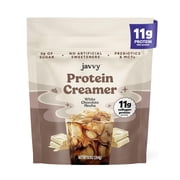 White Chocolate Mocha Protein Coffee Creamer - Grass Fed Pasture Raised Collagen - Hair, Skin & Nail Support, Boosting MCTs, Keto Friendly, Lactose Free & Gluten Free, No Added Sugar, 11g of Protein