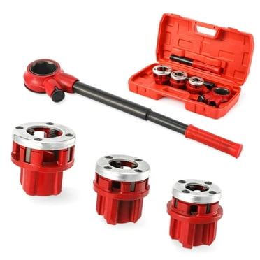 LOYALHEARTDY Ratchet Pipe Threader Kit Set Portable W/ 5 Dies...