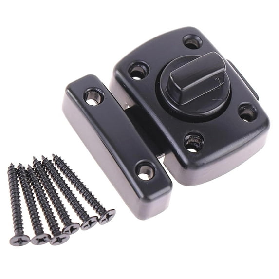 Highcool Sliding Gate Bolt Lock, 1PC Thickened Safety Guard, Anti-Theft Zinc Alloy Bolt for Doors, , and Cabinets
