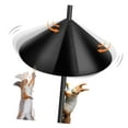 thumbnail image 1 of Highcool Squirrel Baffle for Pole, Pole Mount Squirrel Proof Stopper- 19 Inch,1 Pack,Plastic, 1 of 6