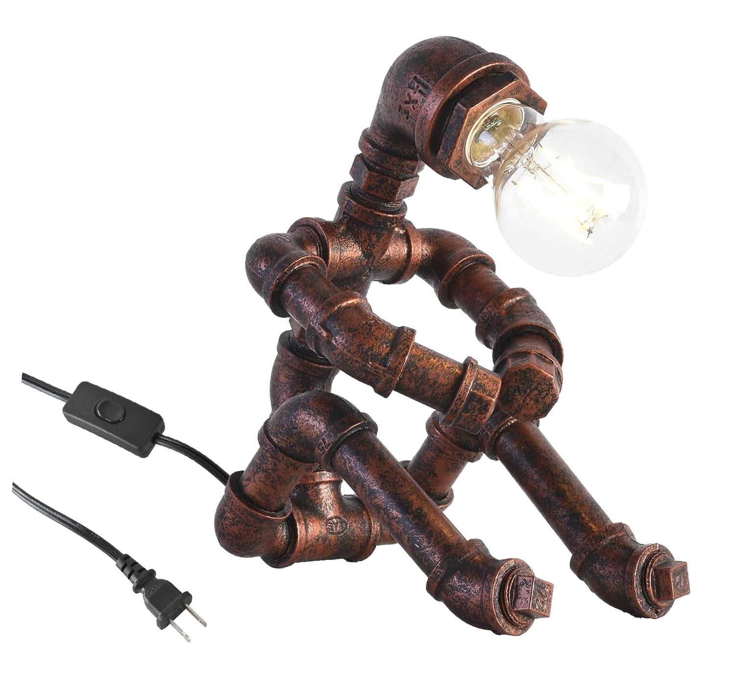 How to Make a Plumbing Pipe Desk Lamp: Stylish DIY Lighting Ideas