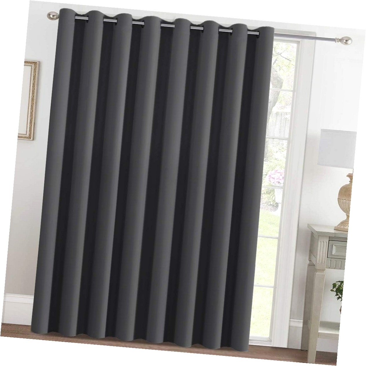 Highcool .VERSAILTEX Curtains 100 108 Inches for Sliding Door Extra ...