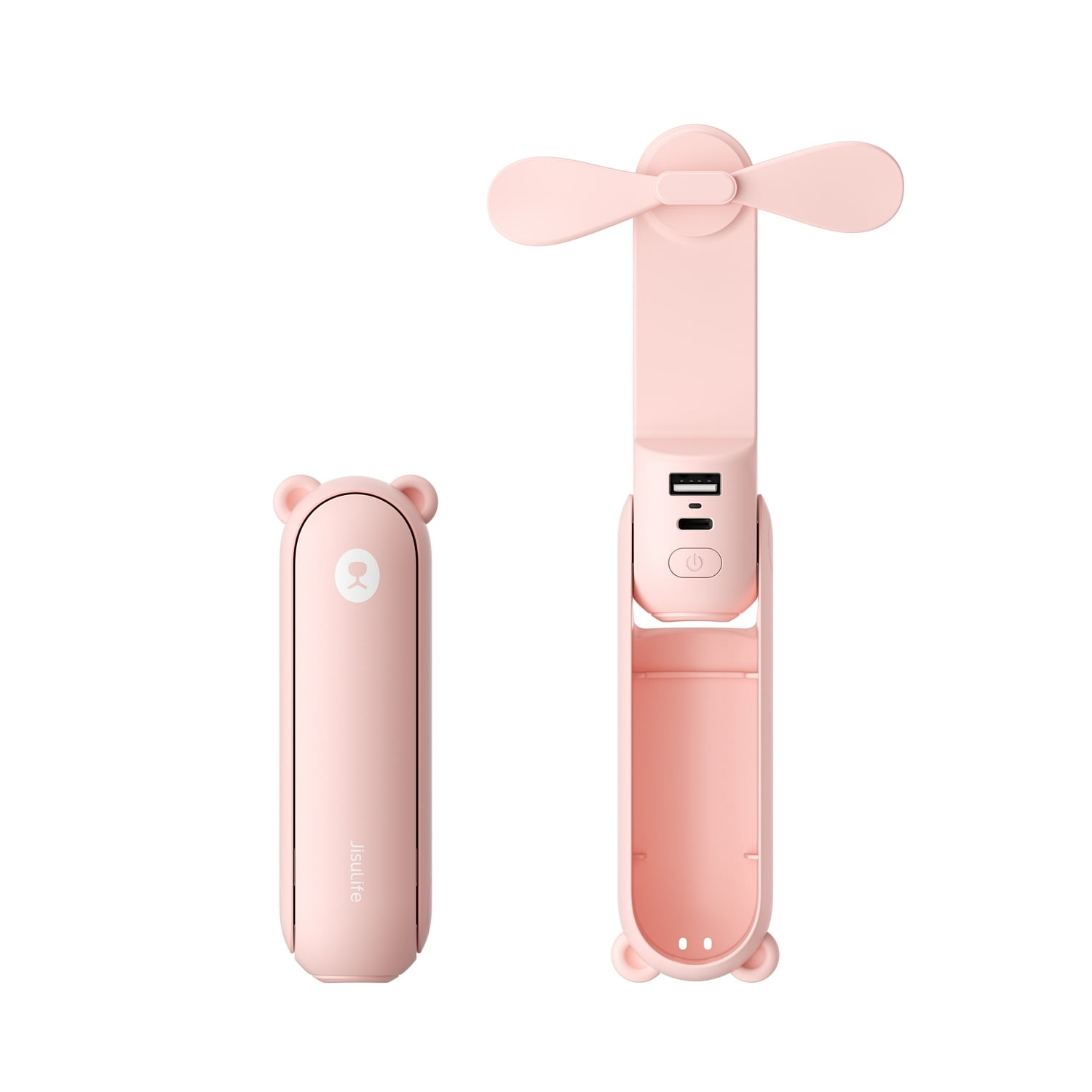 JisuLife Handheld Fan Life8X, Pink