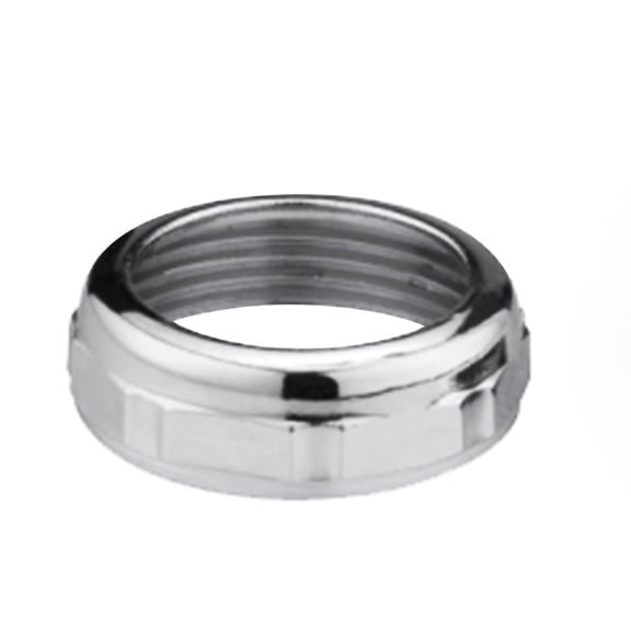 Highcraft 1-1/2" x 1-1/4" Chrome Plated Brass Die Cast Slip Joint Nuts