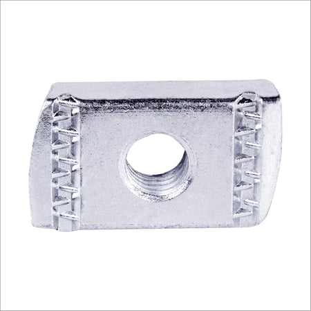Highcraft 1/4" x 1-3/8" Threaded Strut Channel Nuts, Steel