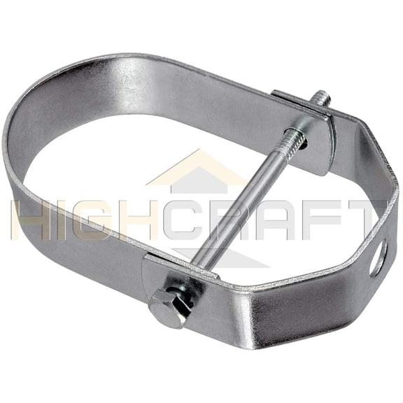 Highcraft 2-1/2" Clevis Hanger for Vertical Pipe Support Steel (5-Pk)
