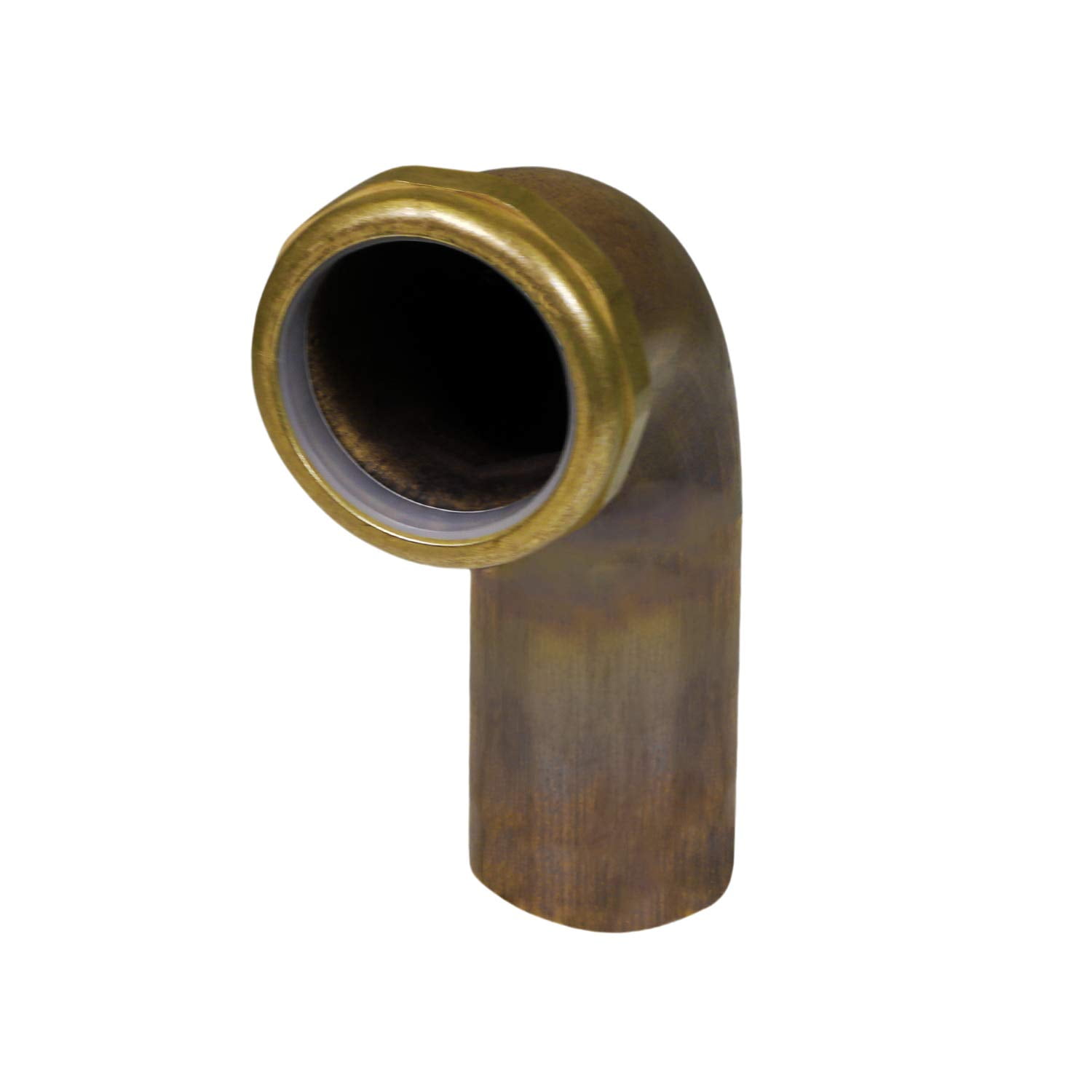 Highcraft 20-1962 Slip Joint Waste Bend for Tubular Drain Applications, 1-1/2 in. x 6 in., 20GA Brass