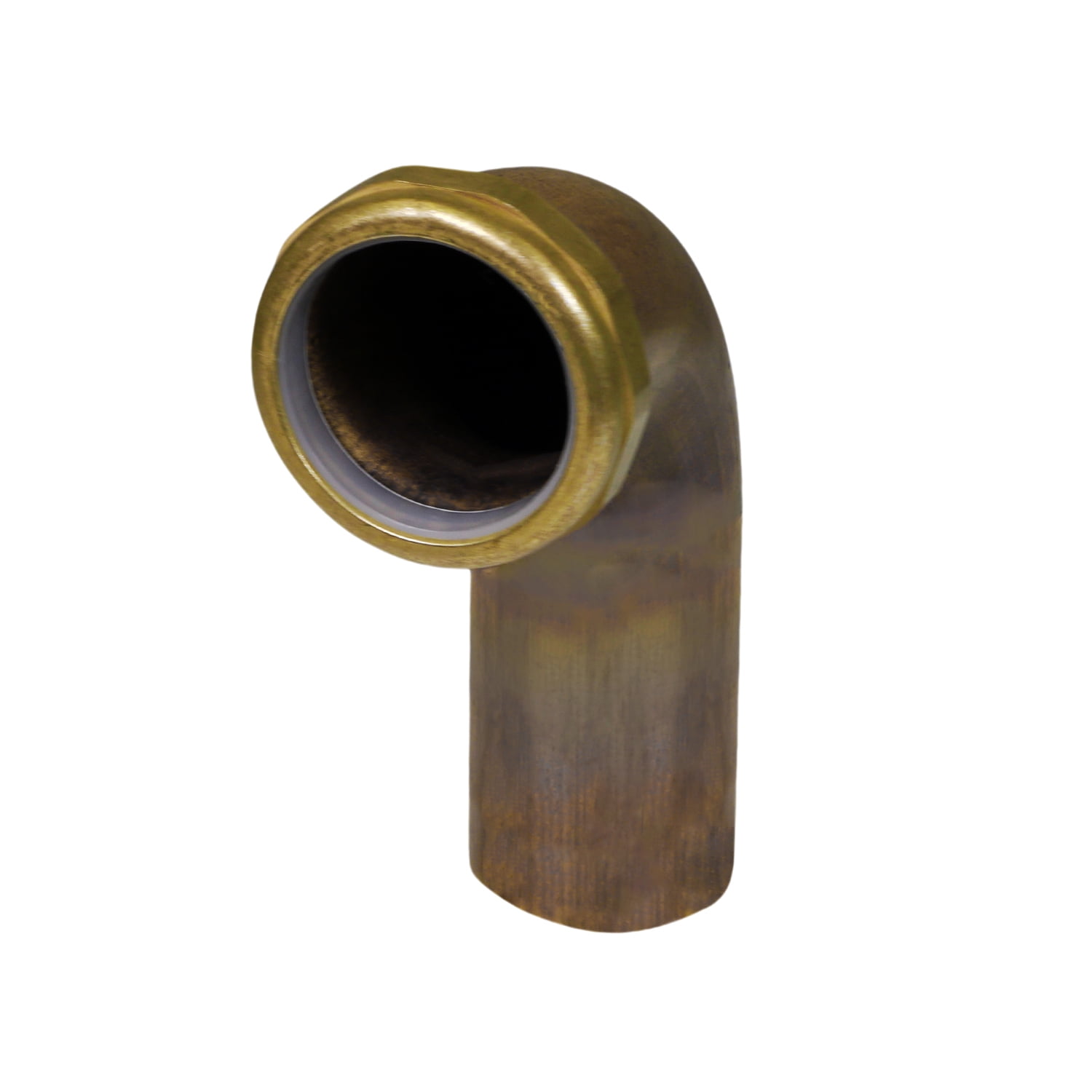 Highcraft 20-1982 Slip Joint Waste Bend for Tubular Drain Applications, 1-1/2 in. x 8 in., 20GA Brass