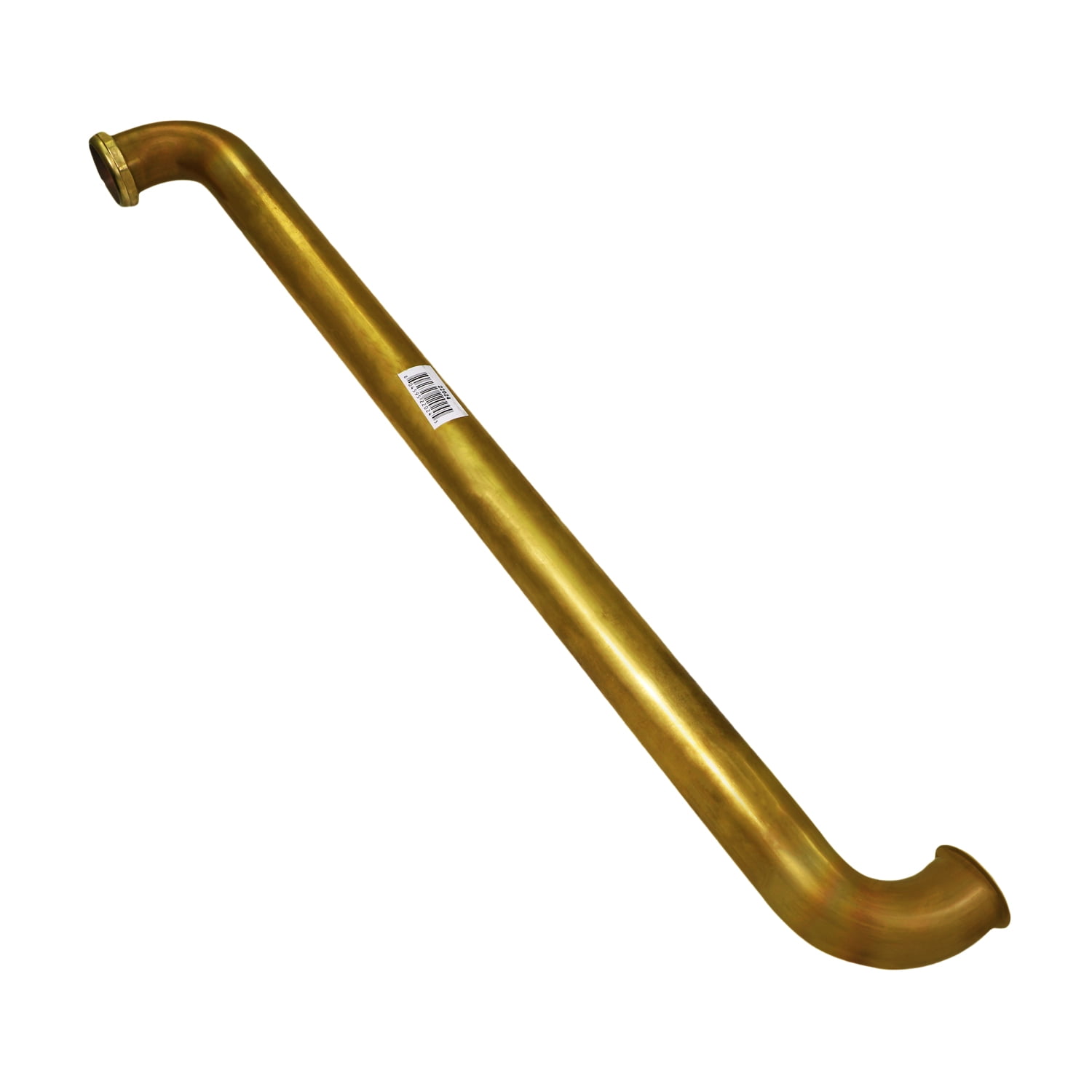Highcraft 20244 Double Waste Bend for Tubular Drain Applications, 1-1/2 in. x 24 in., 17GA Brass