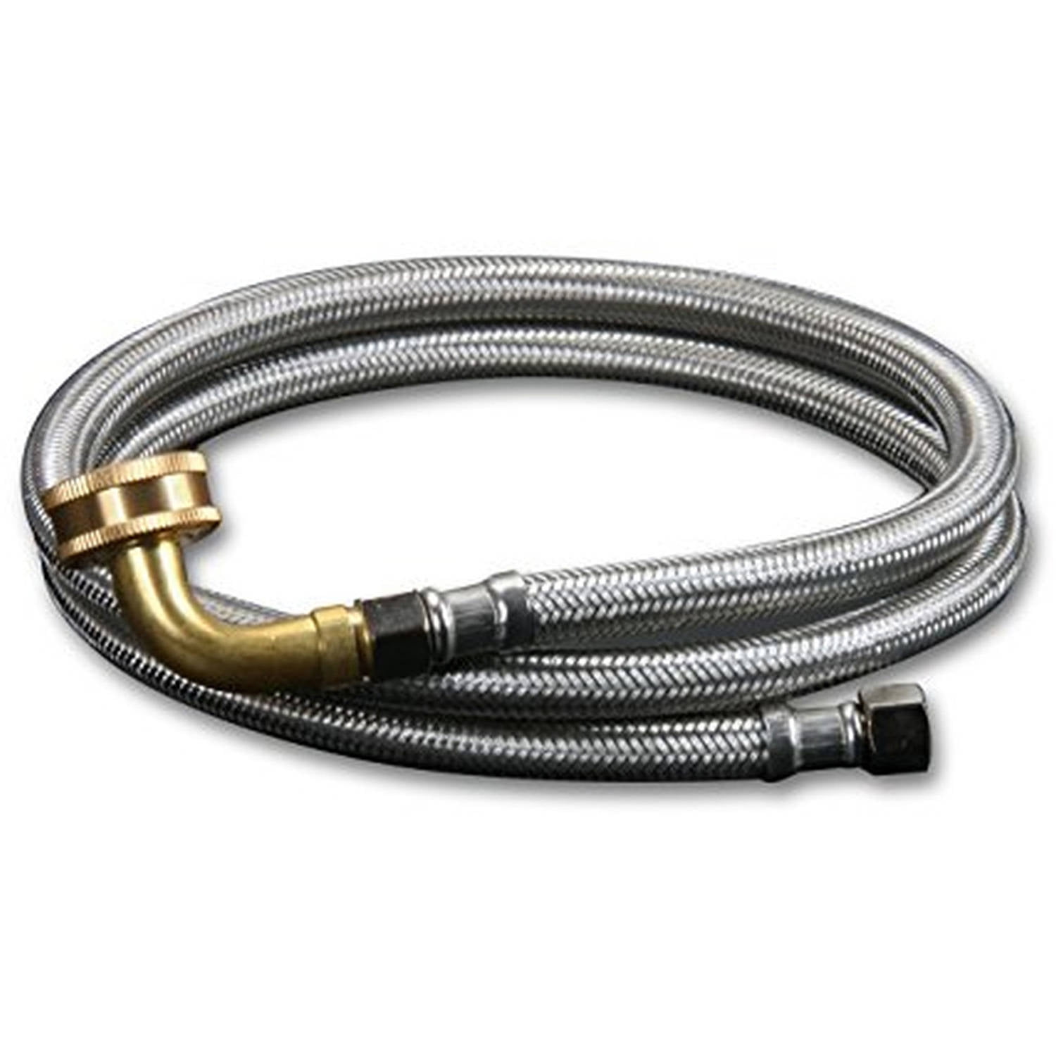 Highcraft 28772NL Stainless Steel Dishwasher Supply Line with Swivel