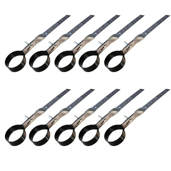 Highcraft 3 in. DWV Pipe Hanger in Galvanized Steel (10-Pack)