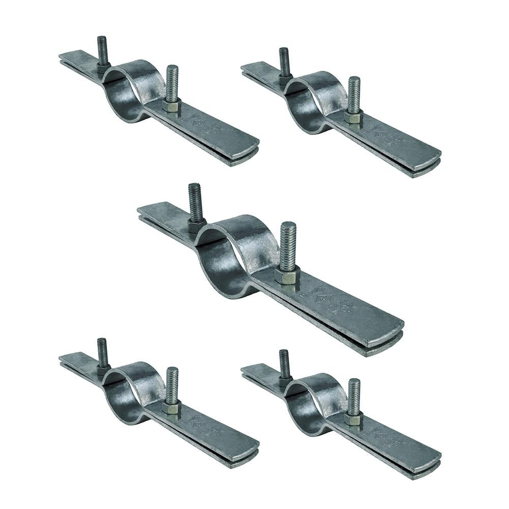 Highcraft 3 in. Riser Clamp in Galvanized Steel (5-Pack)