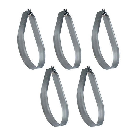 Highcraft 3 in. Swivel Loop Hanger for Vertical Pipe Support in Epoxy Coated Steel (5-Pack)