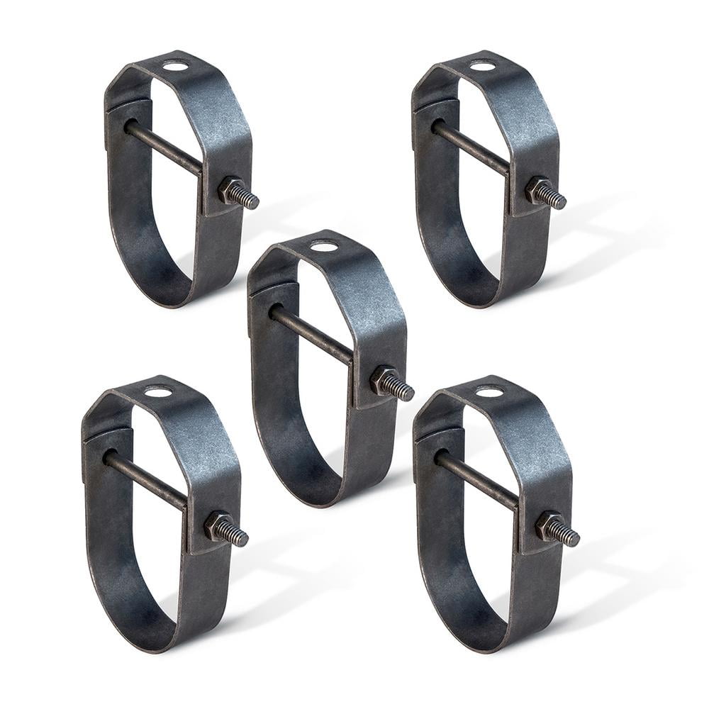 Highcraft 4" Clevis Hanger for Vertical Pipe Support Steel (5-Pk)