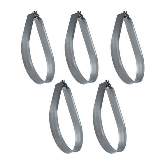 Highcraft 4 in. Swivel Loop Hanger for Vertical Pipe Support in Epoxy ...