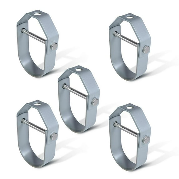 Highcraft 5 in. Clevis Hanger for Vertical Pipe Support in Standard Epoxy Coated Steel (5-Pack)