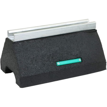 Highcraft CST-10T Rooftop Pipe Support Block with Galvanized Steel Strut- Sleeper Curb Replacement- Solid Conduit Standoff Cradle- 750 lb. capacity- 5-3/4 x 9-3/4 in., High Grade Recycled Rubber