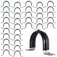 thumbnail image 1 of Highcraft Pipe Strap U Bracket, 1-1/4" w/ Plastic Coated Galvanized- 50 Pk, 1 of 6