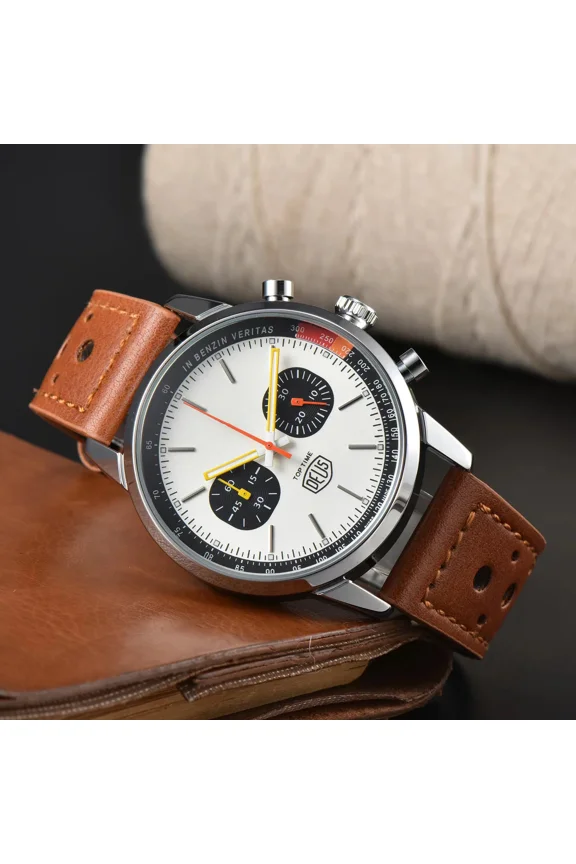 Highend Brand Fashionable Casual and Sporty Men's MultiFunctional Outdoor Quartz Men's Watch Business Watch Waterproof Luxury Chronograph Dress Watch Luminous