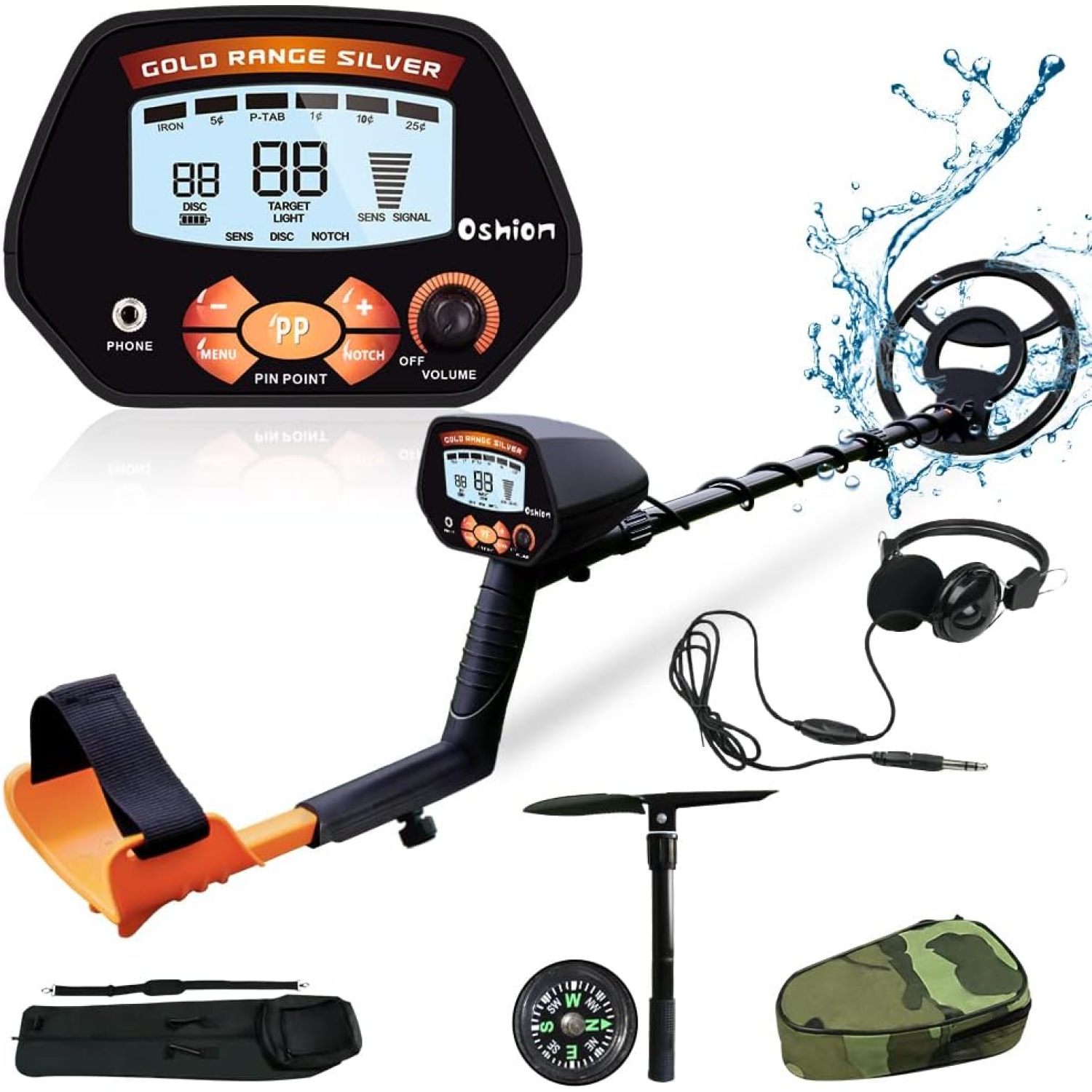 Higher Accuracy Underground Metal Detector with Discrimination Mode and