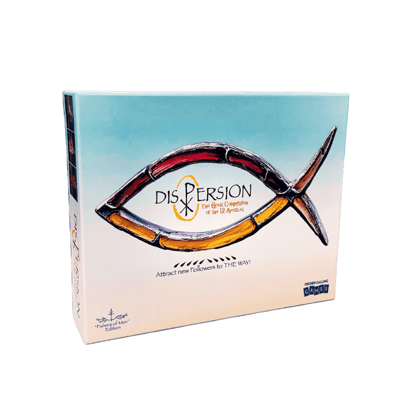 Dispersion Board Game Christian Euro Strategy Game for Family | Apostles Disciples New Testament | Faith-Based Game Night | Confirmation Christmas Church Gift