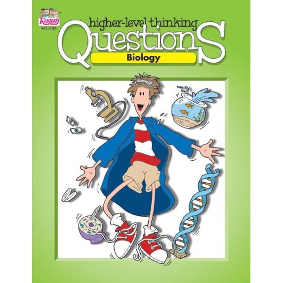 Pre-Owned Higher Level Thinking Questions: Biology, Grades 7-12 (Perfect Paperback) 1879097850 9781879097858
