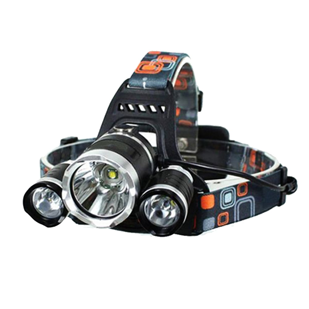 [Higher cost performance] LED headlight flashlight-rechargeable searchlight, 5000 actual lumens, high lumens, close-range work headlights, used for outdoor camping and work
