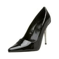 thumbnail image 1 of Highest Heel GLITZEE-BPAT-7 4 in. Woven Glitter Pump in Black Patent PU - Size 7, 1 of 2