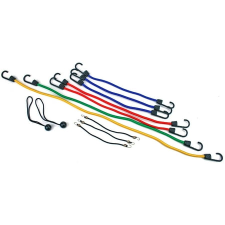 Highland 12-Piece Bungee Cord Assortment, Model # 9008600