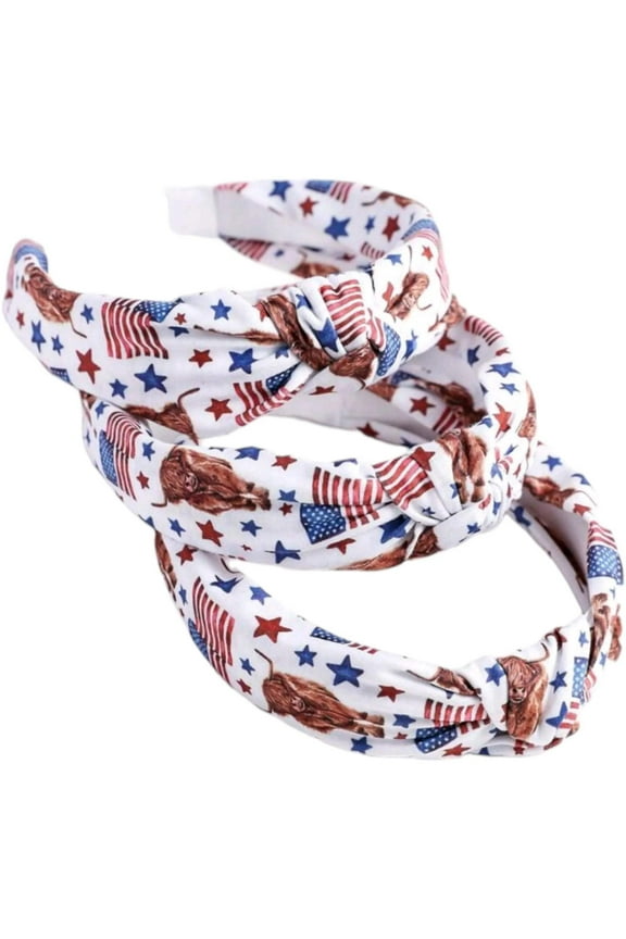 Highland Americana Top Knot Headband