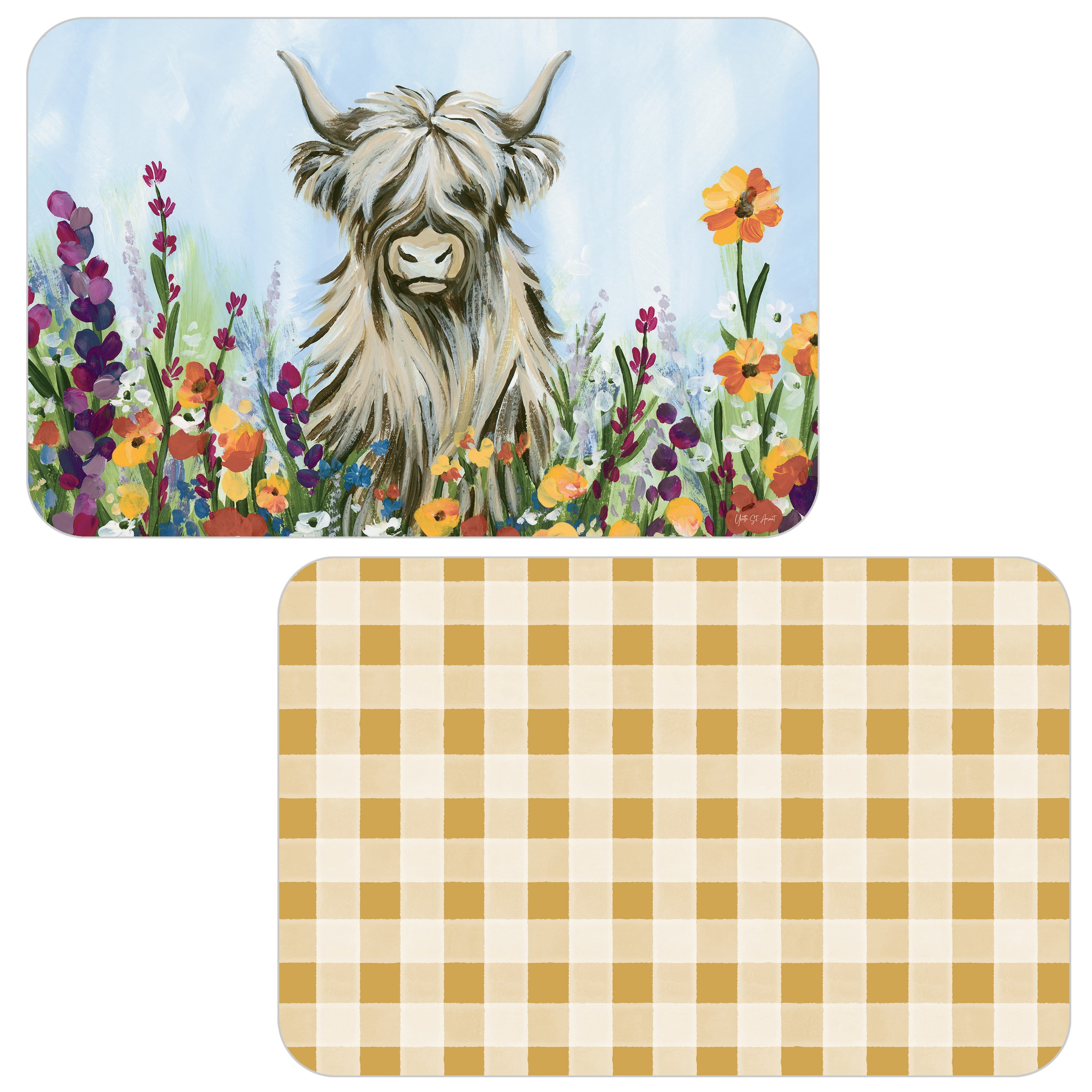 Highland Blooms Rev Placemat