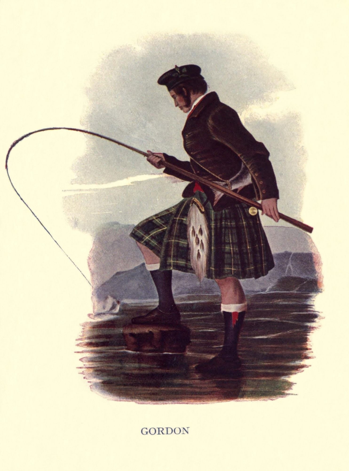 Highland Clans of Scotland 1923 Gordon Canvas Art - Robert R McIan (18 x 24)