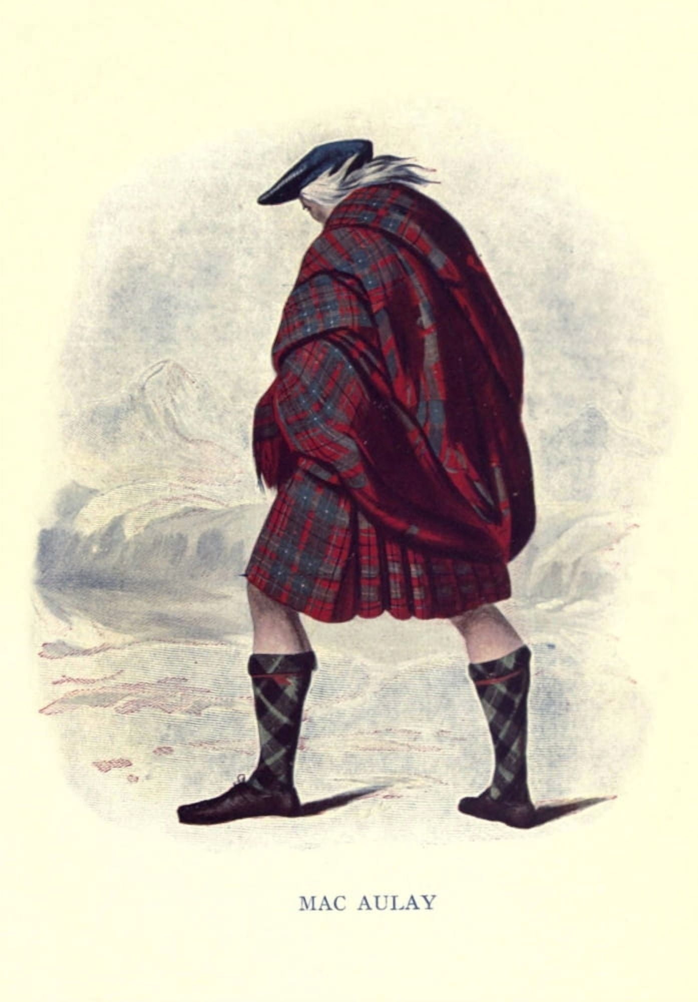 Highland Clans of Scotland 1923 MacAulay Canvas Art - Robert R McIan (18 x 24)