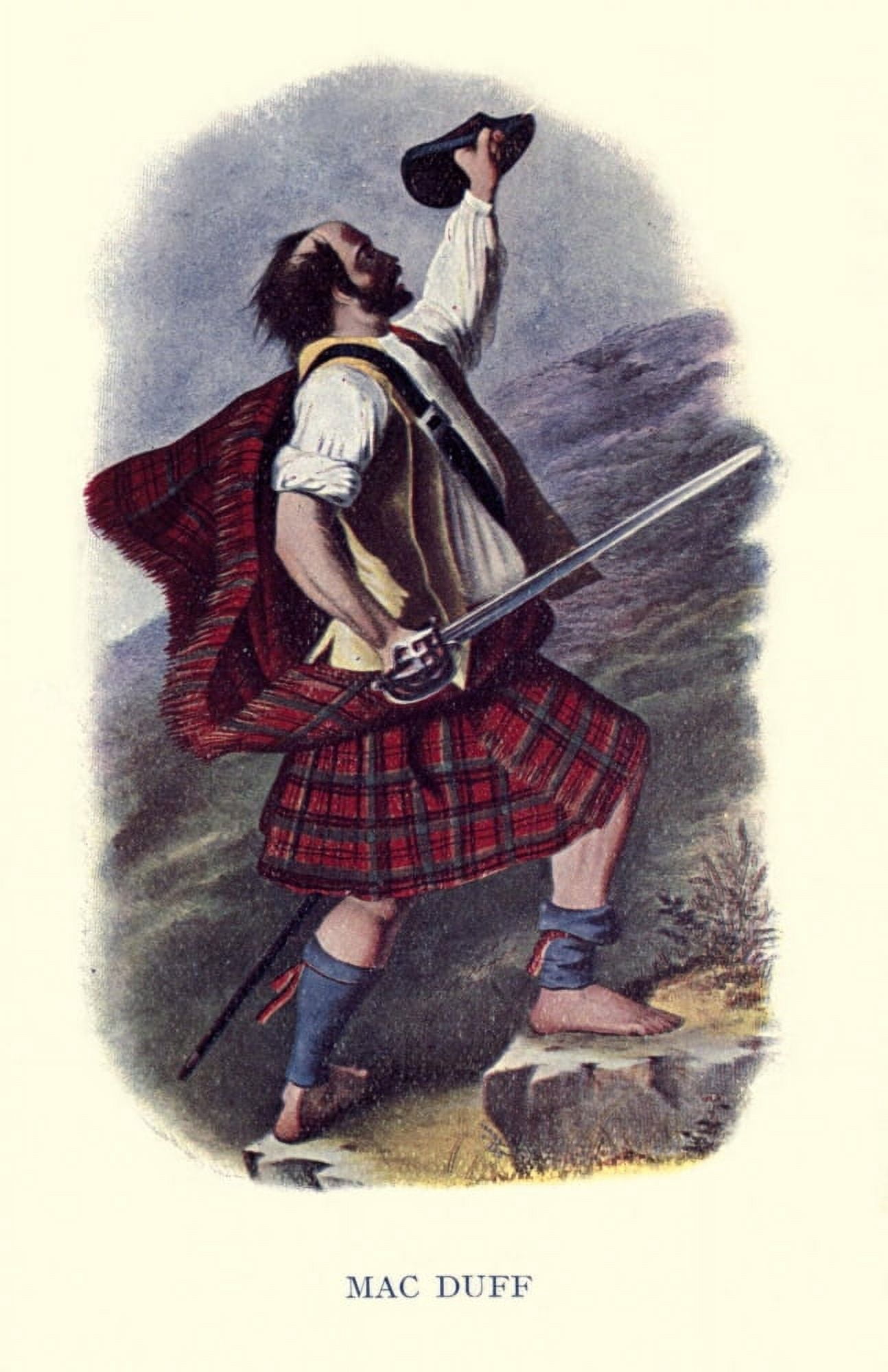 Highland Clans of Scotland 1923 MacDuff Canvas Art - Robert R McIan (18 x 24)