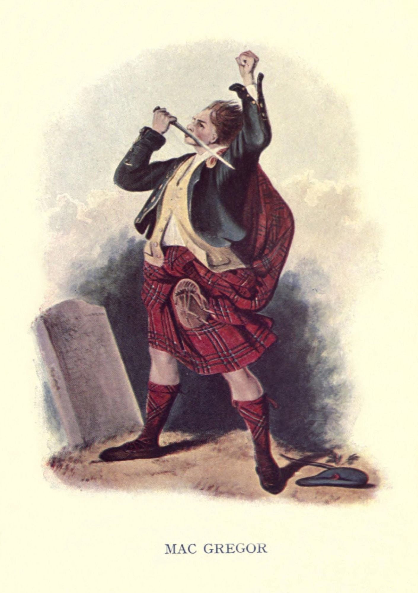 Highland Clans of Scotland 1923 MacGregor Canvas Art - Robert R McIan (24 x 36)