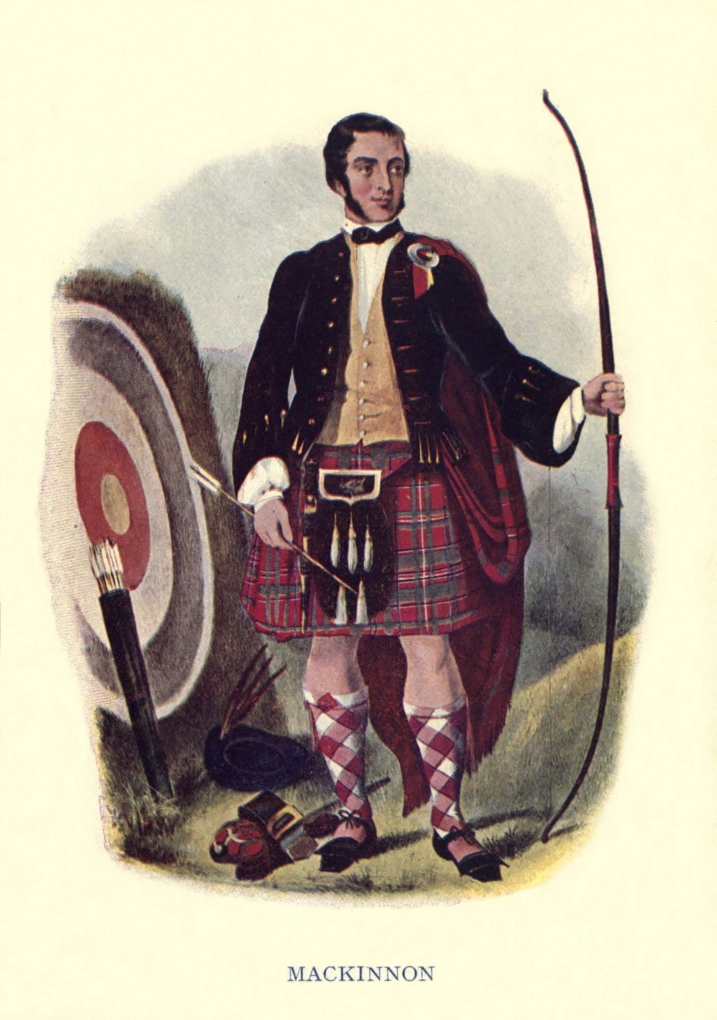 Highland Clans of Scotland 1923 MacKinnon Canvas Art - Robert R McIan (24 x 36)