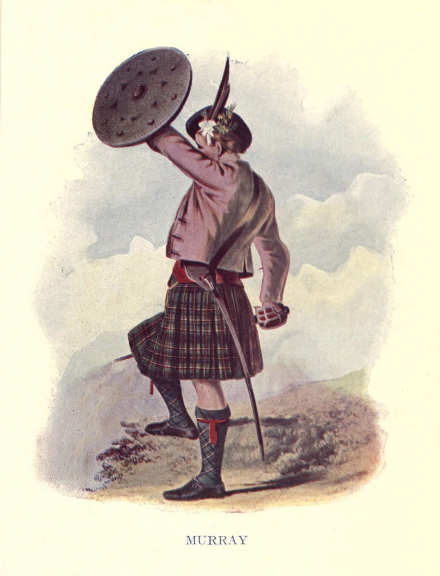 Highland Clans of Scotland 1923 Murray Canvas Art - Robert R McIan (24 x 36)
